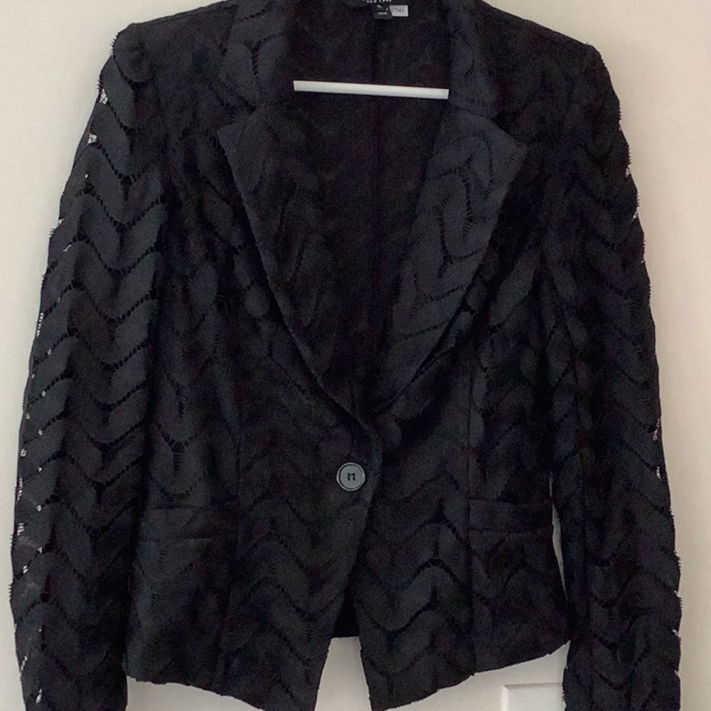NWOT ECI Unique black blazer